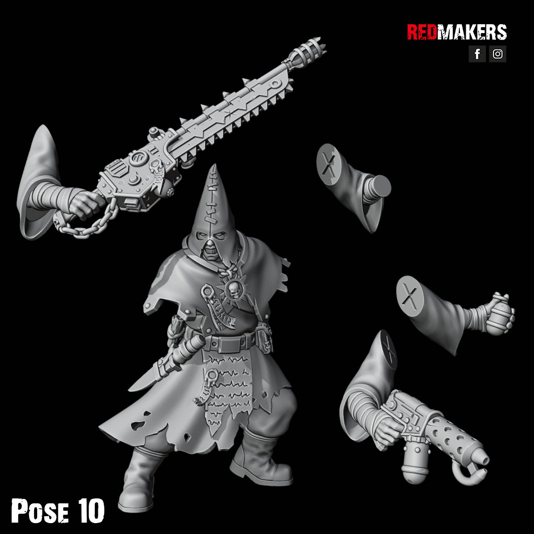 Kill Squad- Hallowed Flame (13-Unit Kit or Single Model) by Adeptus Miniatures