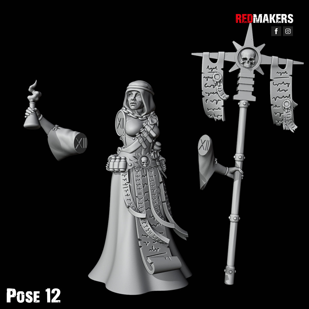 Kill Squad- Hallowed Flame (13-Unit Kit or Single Model) by Adeptus Miniatures