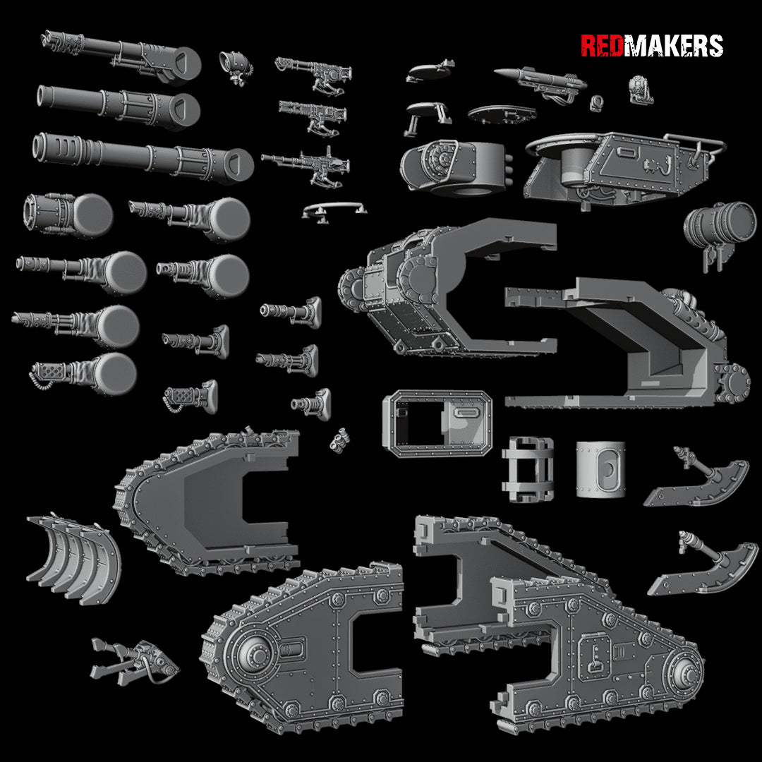 Bastion Solar Heavy Tank- Imperial Force (All Weapon Options) by RedMakers