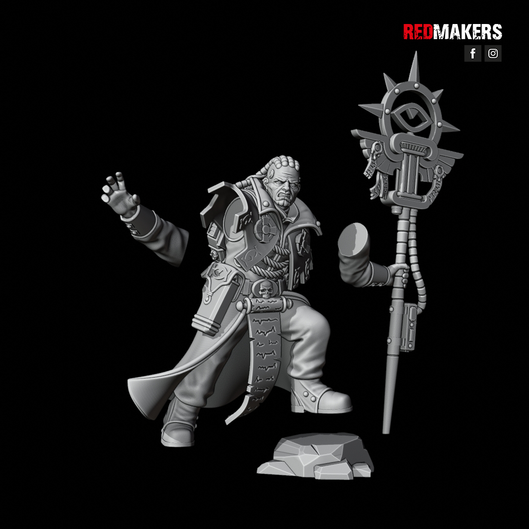Psychic Operatives-Imperial Force (2-Unit Kit or Single Model) by Adeptus Miniatures