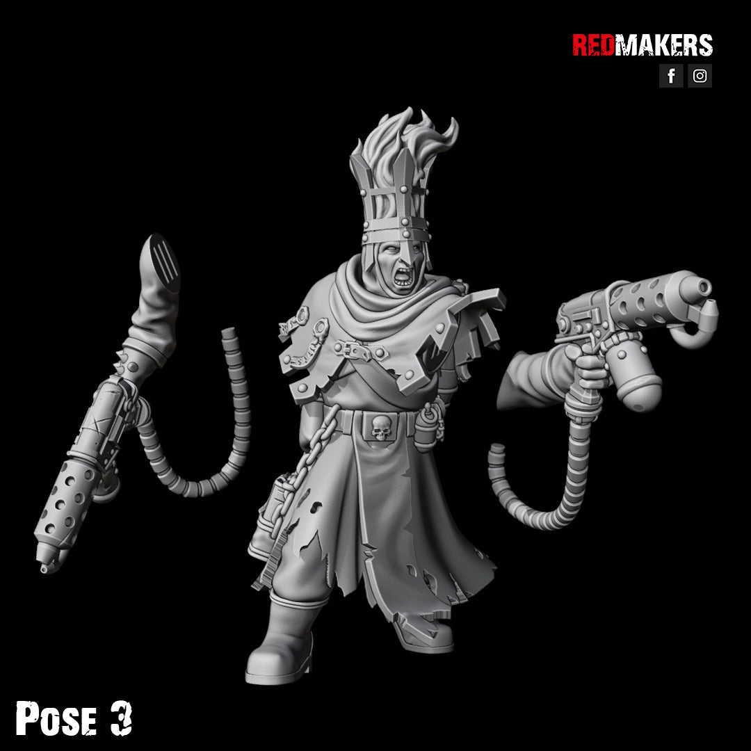 Kill Squad- Hallowed Flame (13-Unit Kit or Single Model) by Adeptus Miniatures