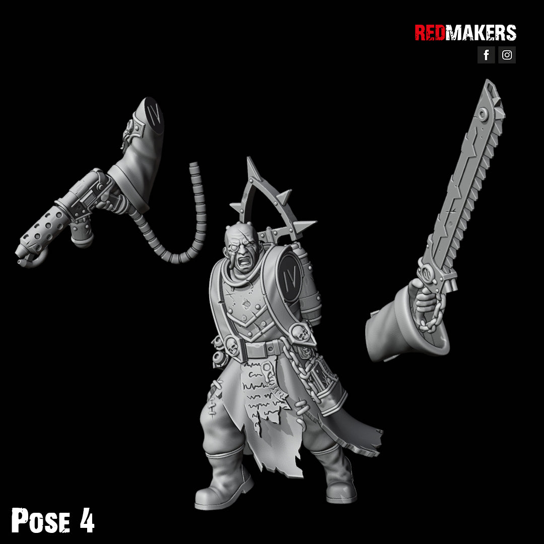 Kill Squad- Hallowed Flame (13-Unit Kit or Single Model) by Adeptus Miniatures