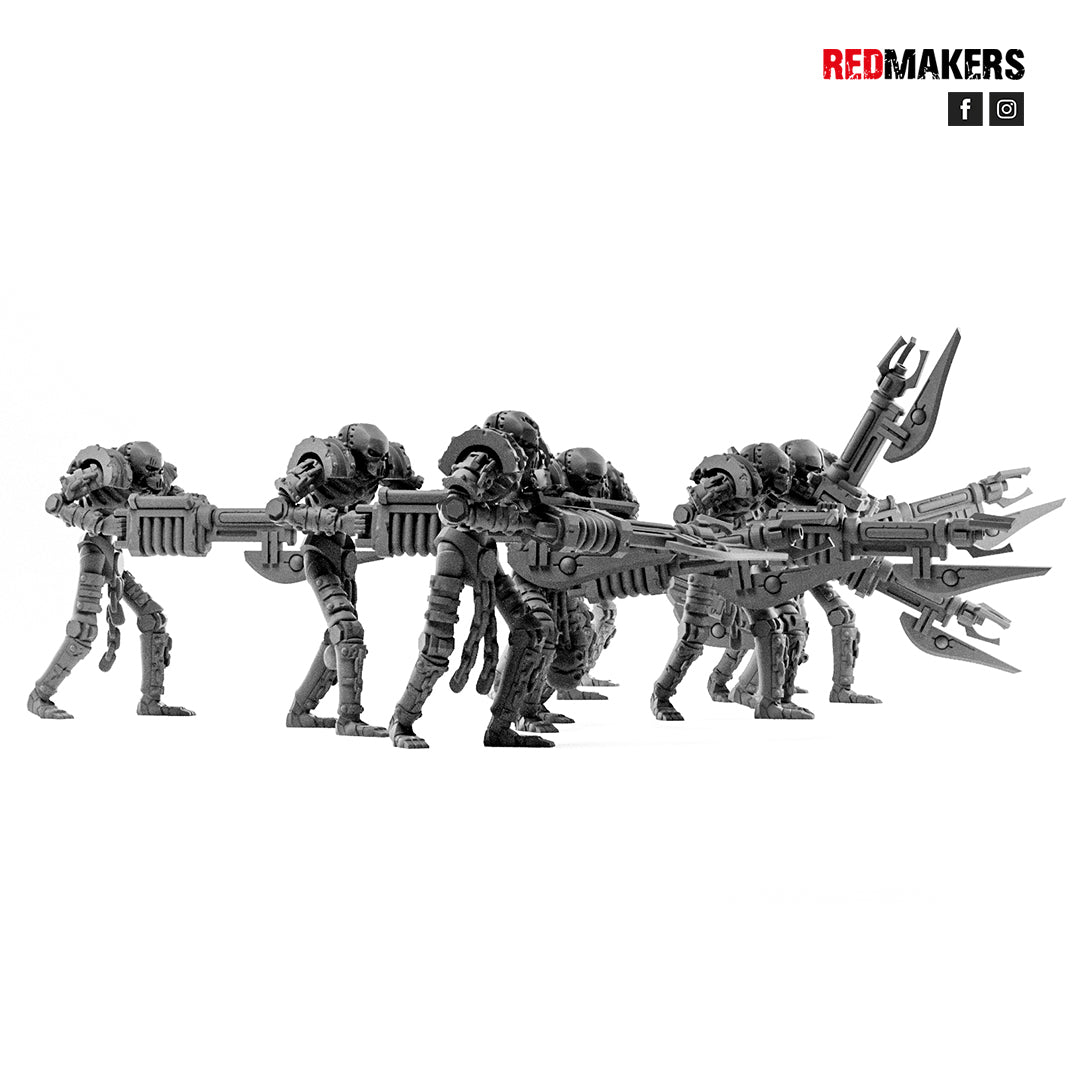 Robotic Warriors from the Tomb World (10-Unit Kit or Single Model) by RedMakers