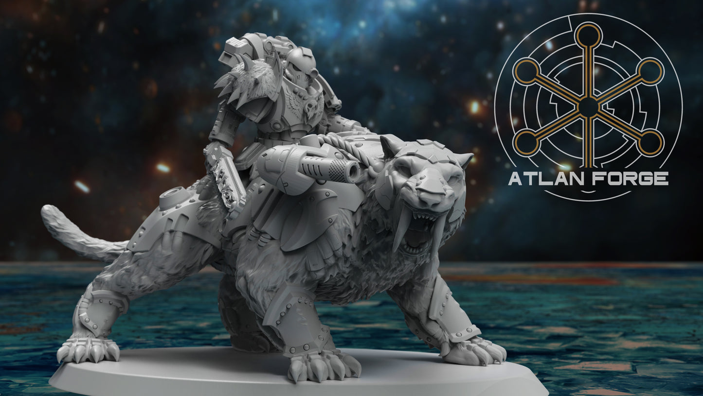 Saber-Tooth Riders (3-Unit Set) by Atlan Forge
