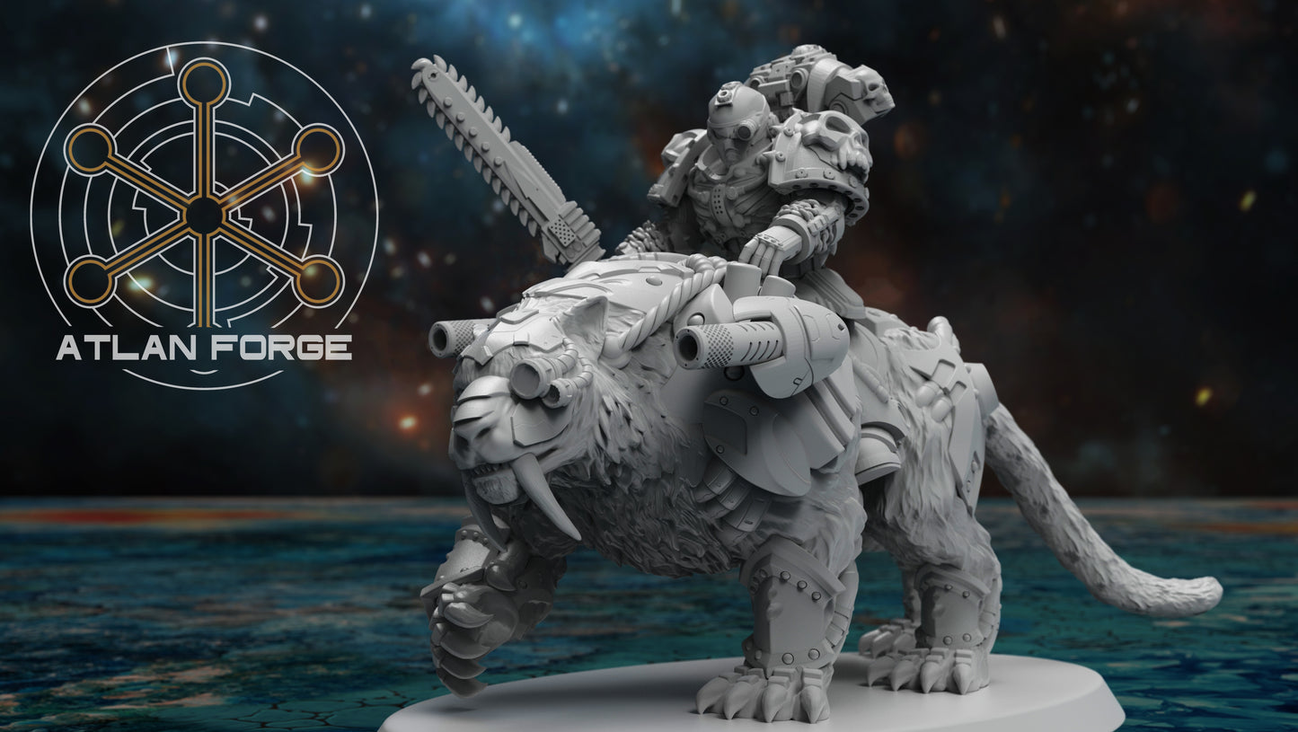 Saber-Tooth Riders (3-Unit Set) by Atlan Forge