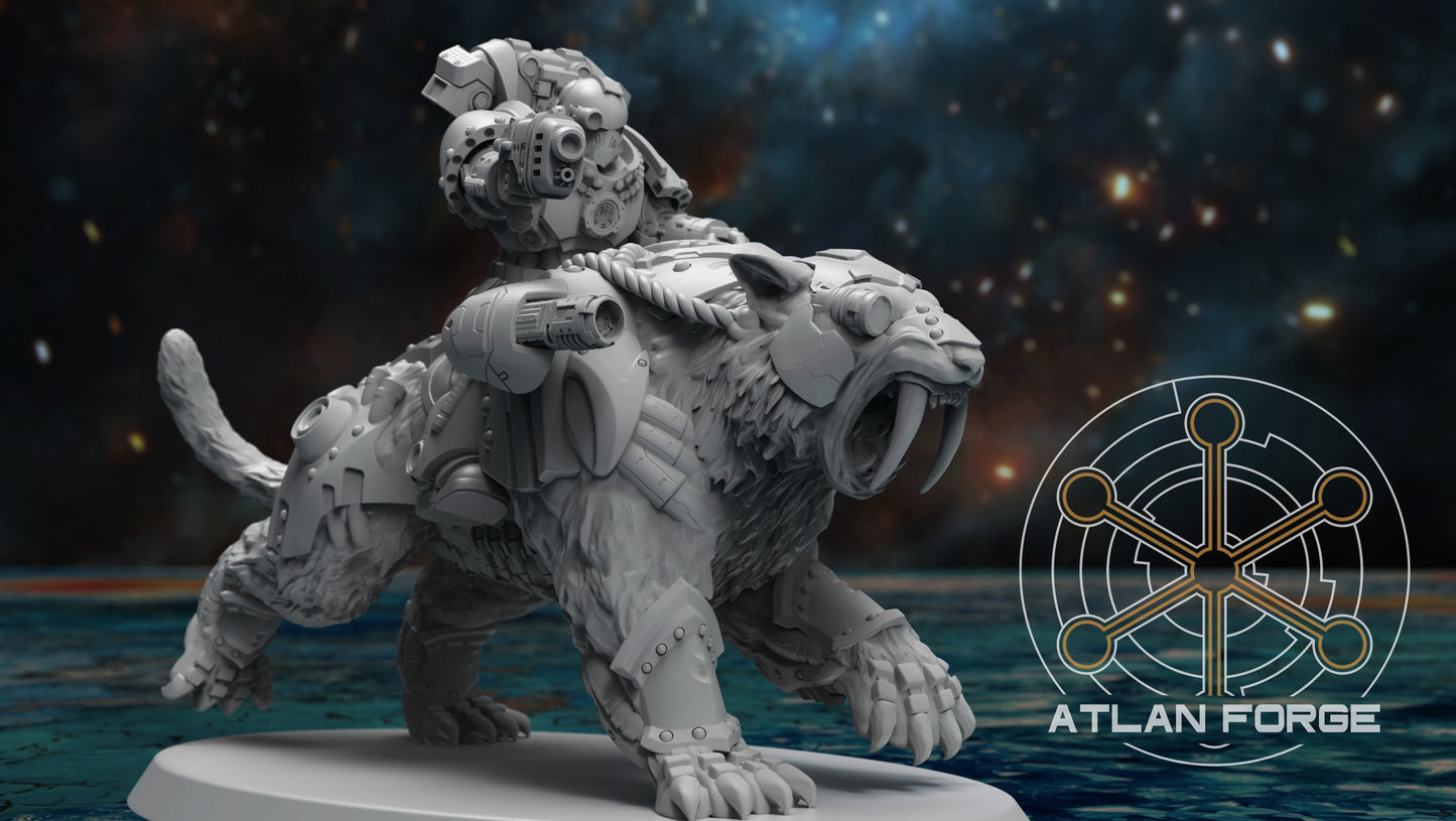 Saber-Tooth Riders (3-Unit Set) by Atlan Forge