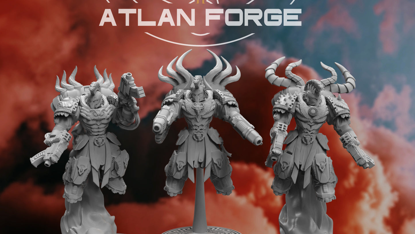 Minoan Aegis Sciritai (3-Unit Set) by Atlan Forge