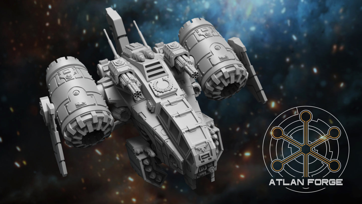 Thunderclaw Gunship (All Options) by Atlan Forge