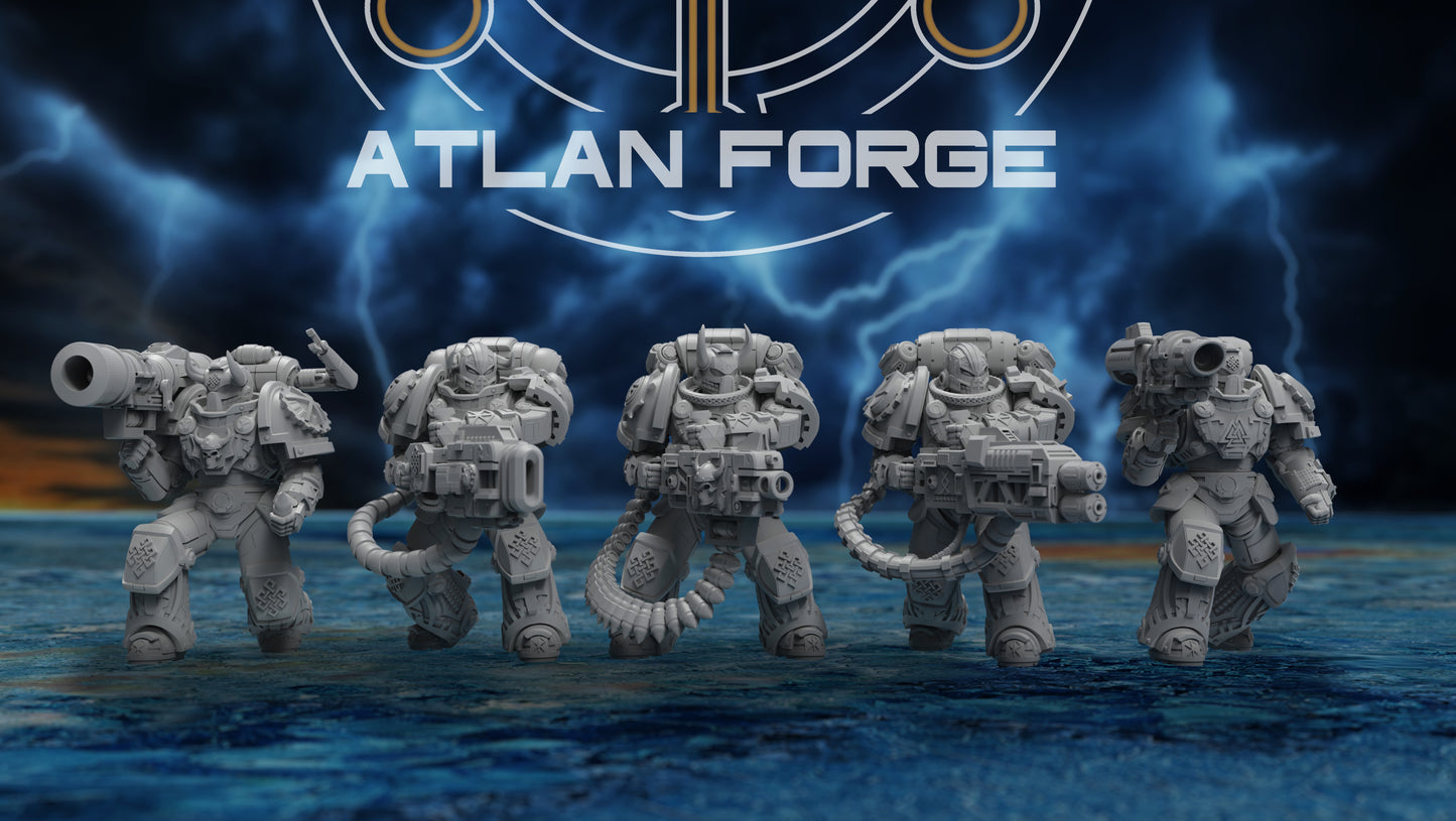 Asgardian Demolishers (5-Unit Set) by Atlan Forge