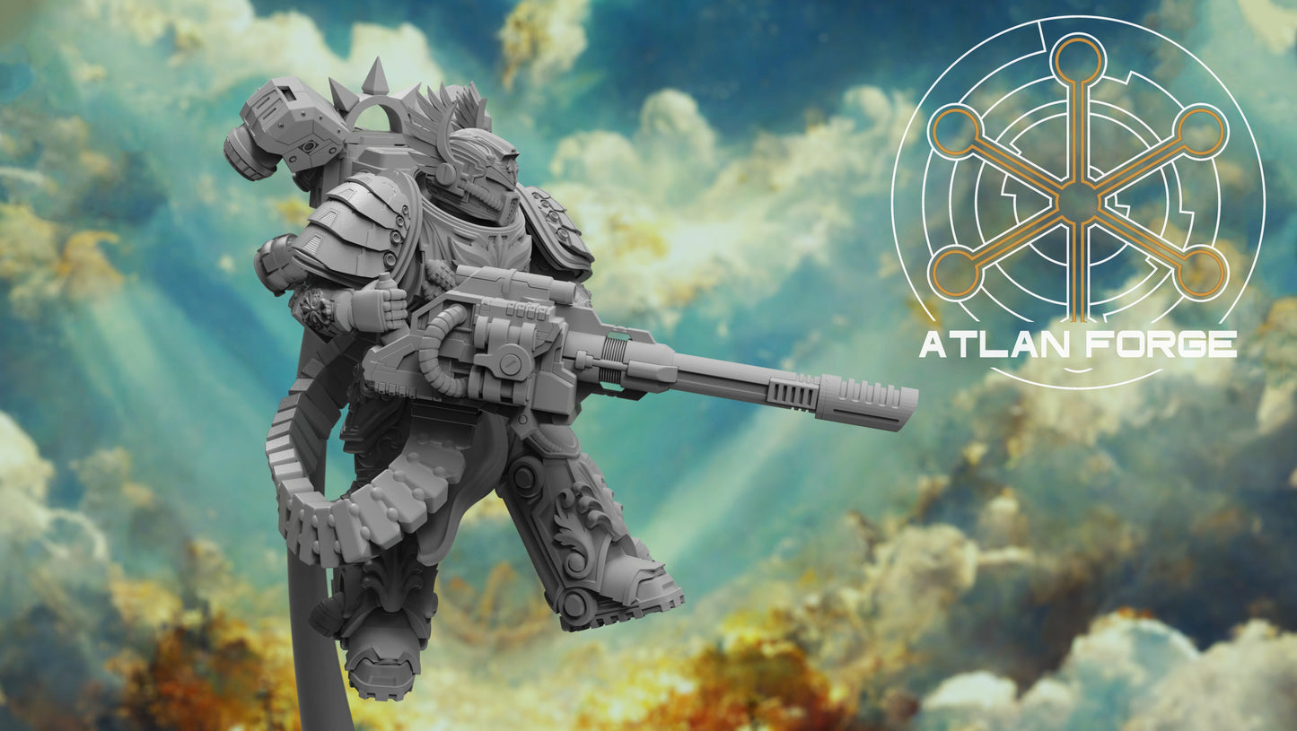 Angelic Flying Artillerymen (3-Unit Set) by Atlan Forge