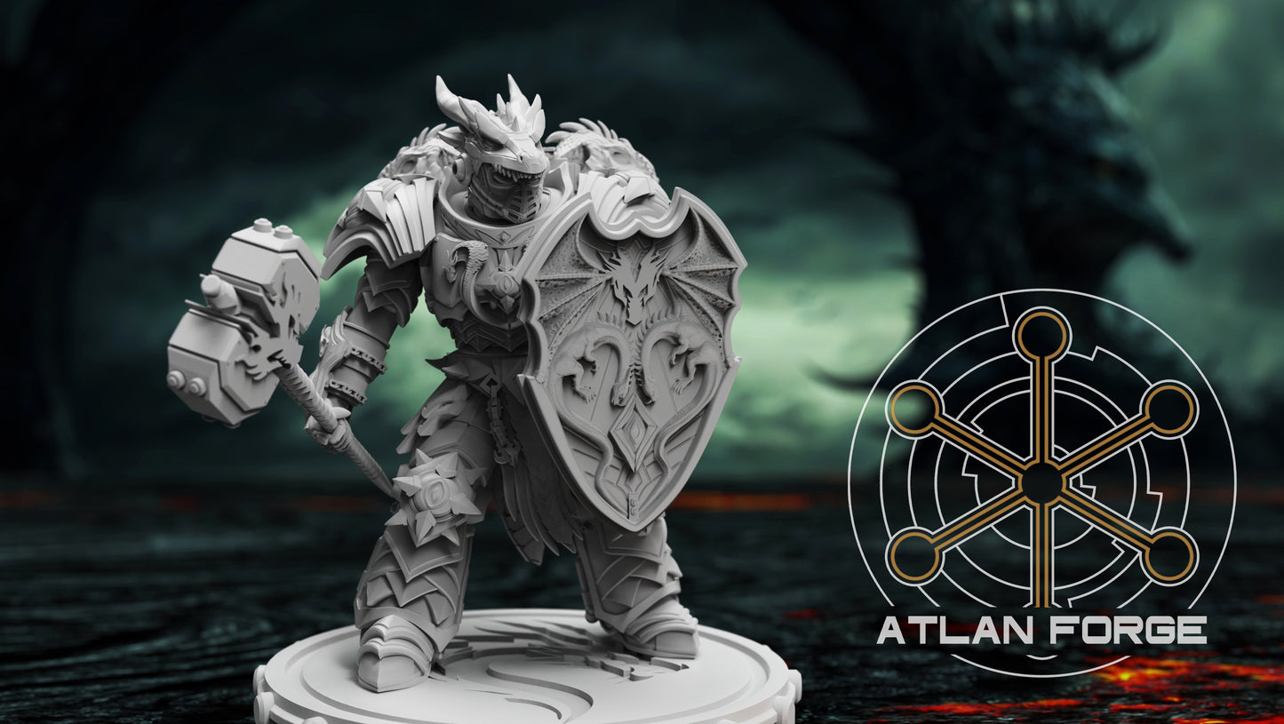 Dragon Knights Veterans (3-Unit Set) by Atlan Forge