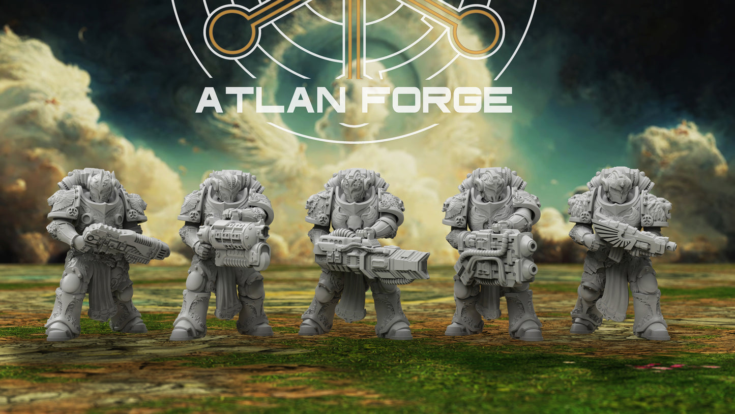 Angelic Ranged Veterans (5-Unit Set) by Atlan Forge
