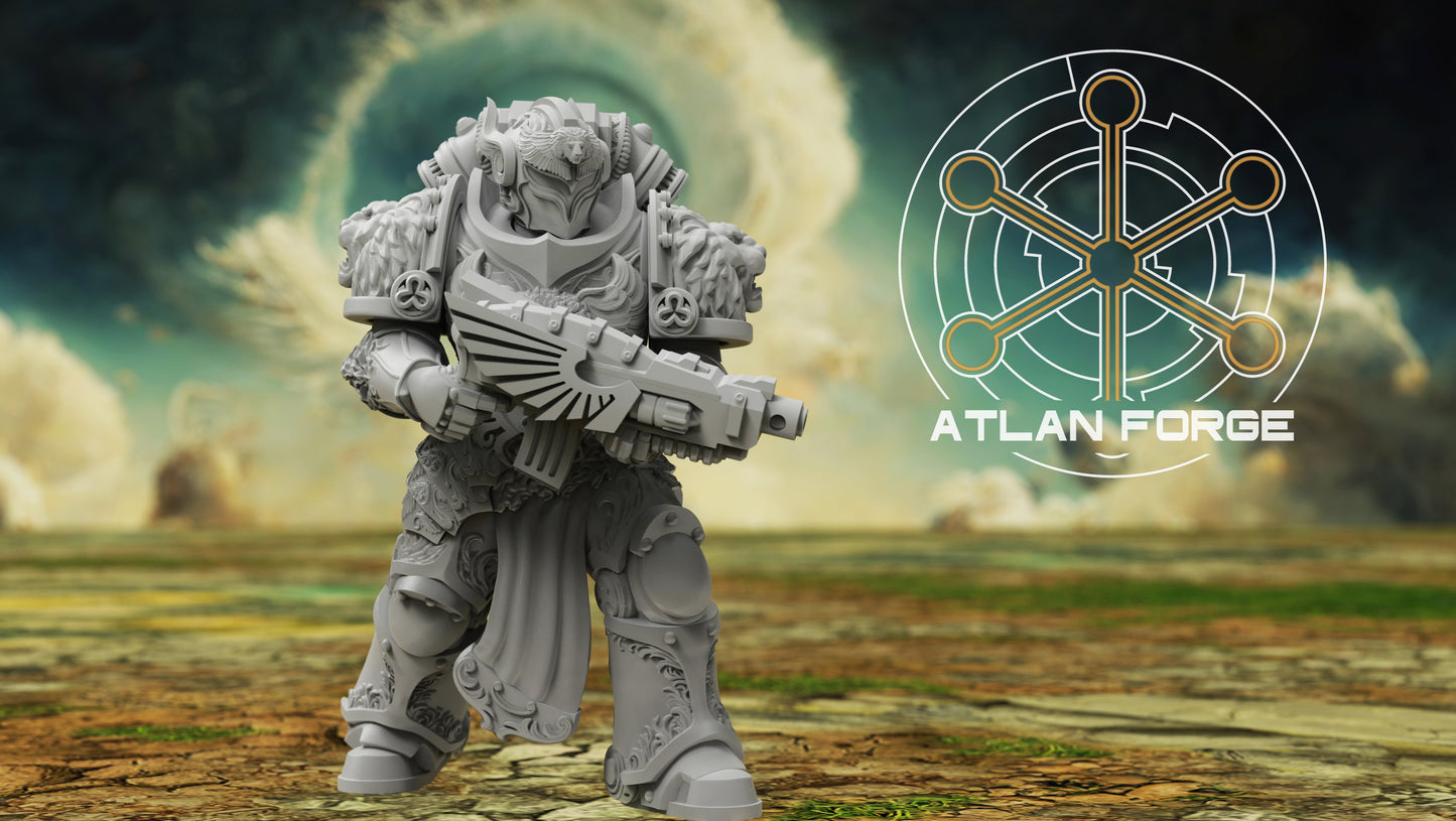 Angelic Ranged Veterans (5-Unit Set) by Atlan Forge