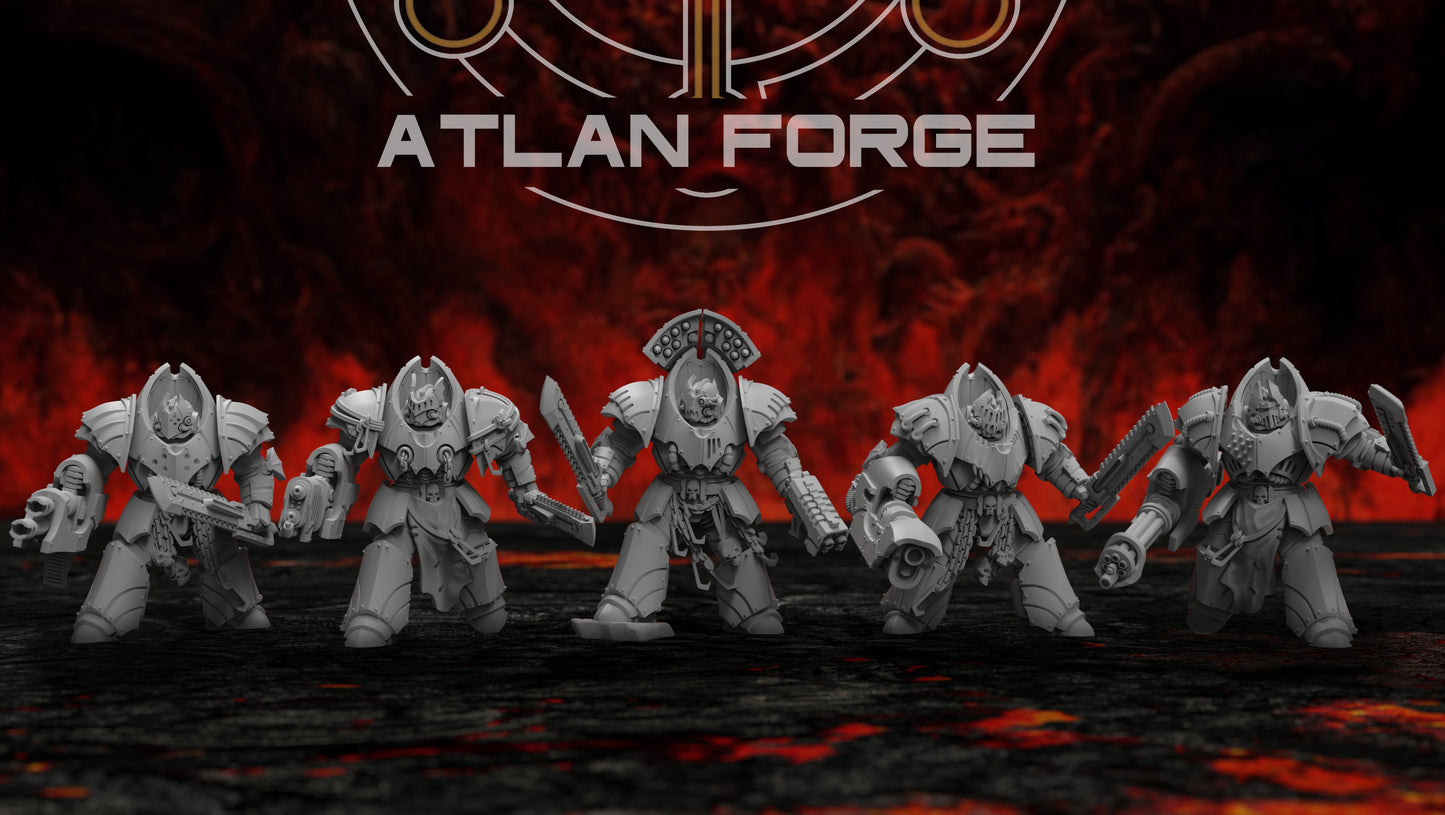 Vampire Knights Uriasi (5-Unit Set) by Atlan Forge