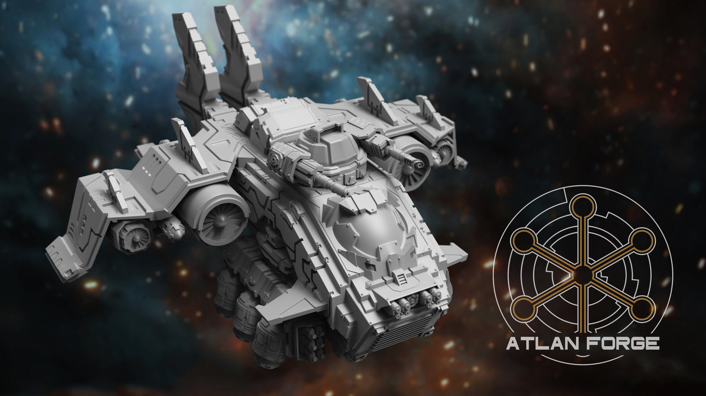 Thunderblaze Transport Gunship (All Options) by Atlan Forge