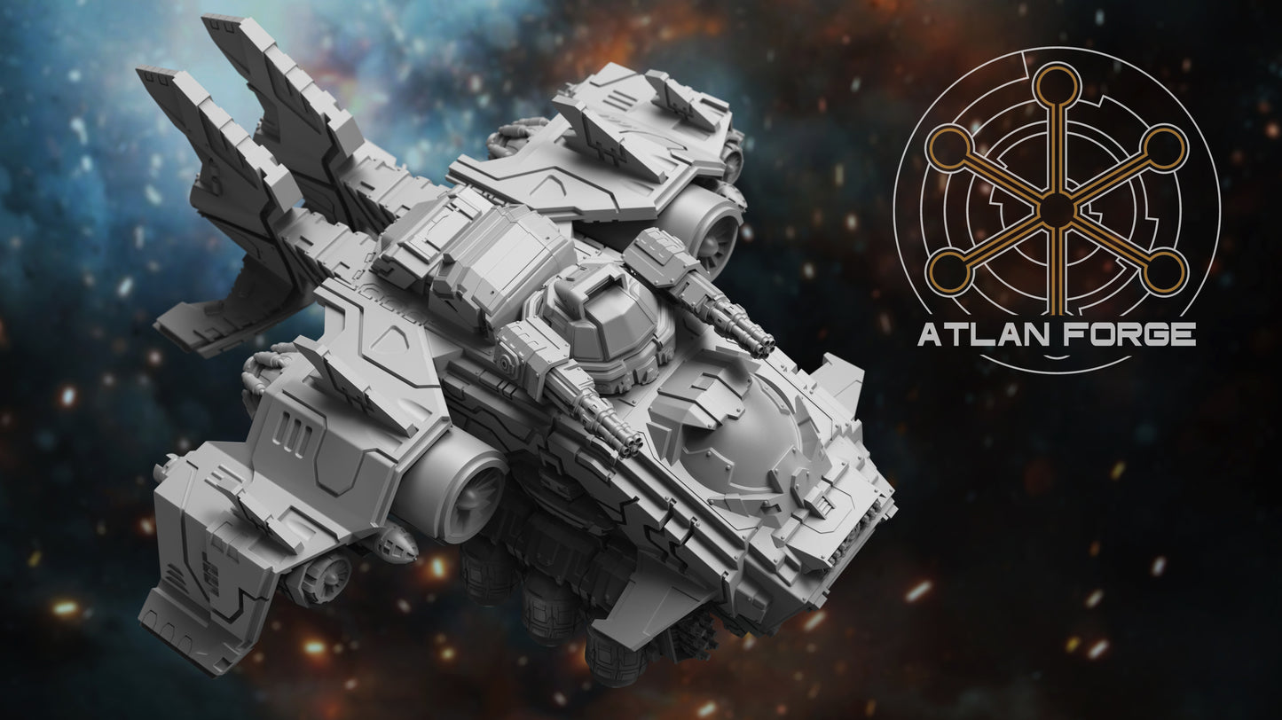 Thunderblaze Transport Gunship (All Options) by Atlan Forge