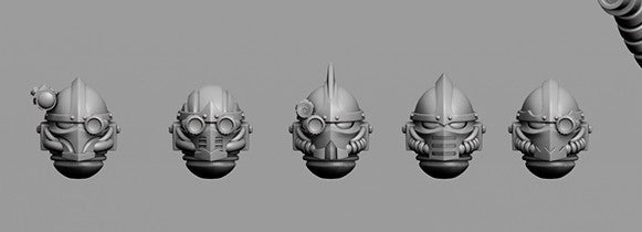 Wai Toa Heads (Sets) by Atlan Forge