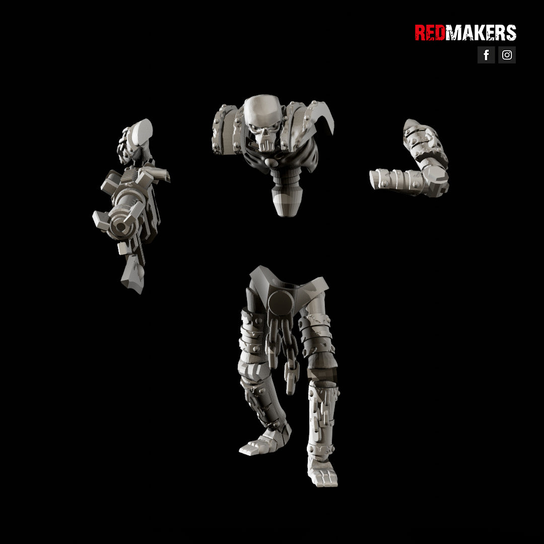 Robotic Warriors from the Tomb World (10-Unit Kit or Single Model) by RedMakers