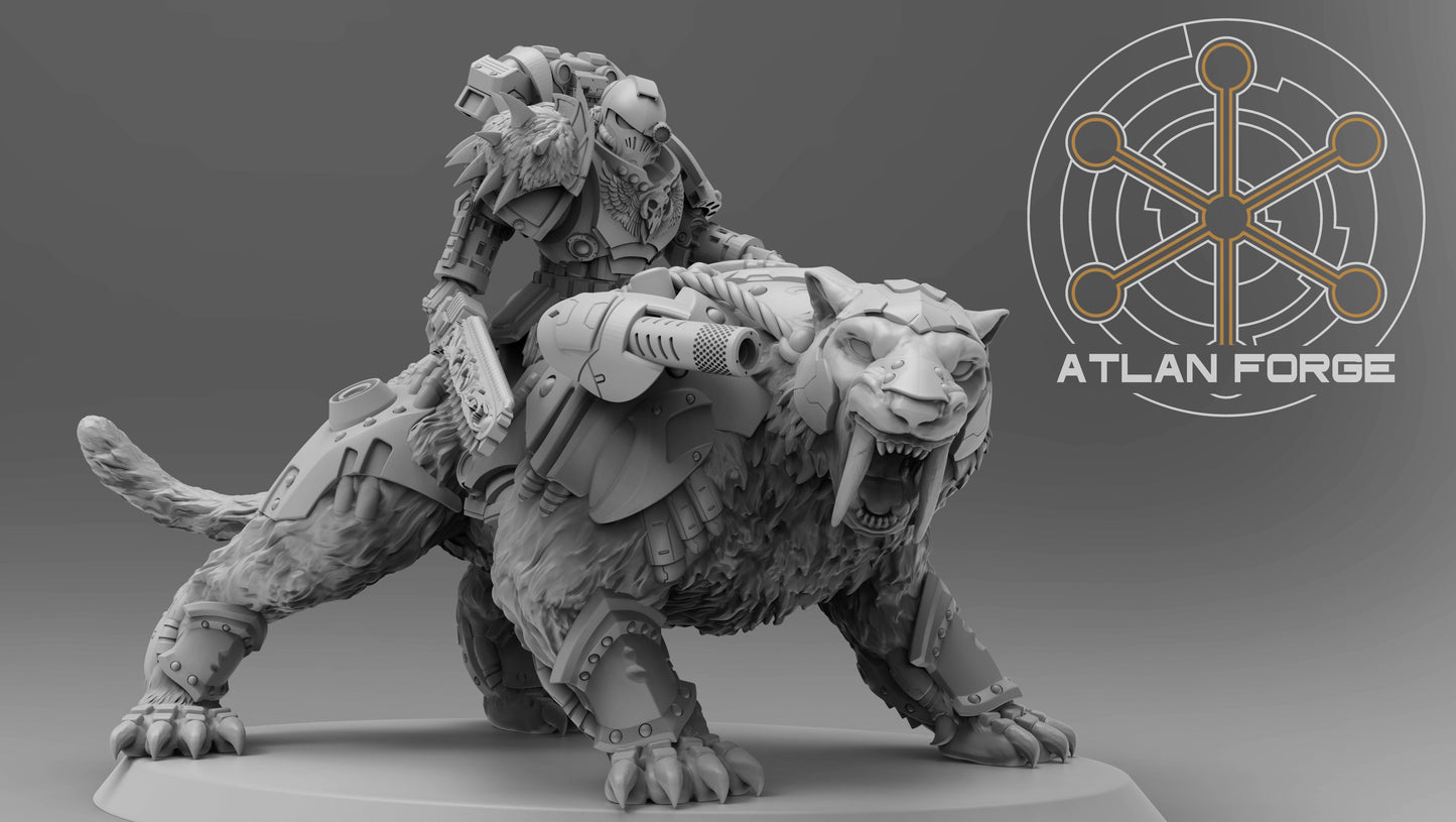 Saber-Tooth Riders (3-Unit Set) by Atlan Forge