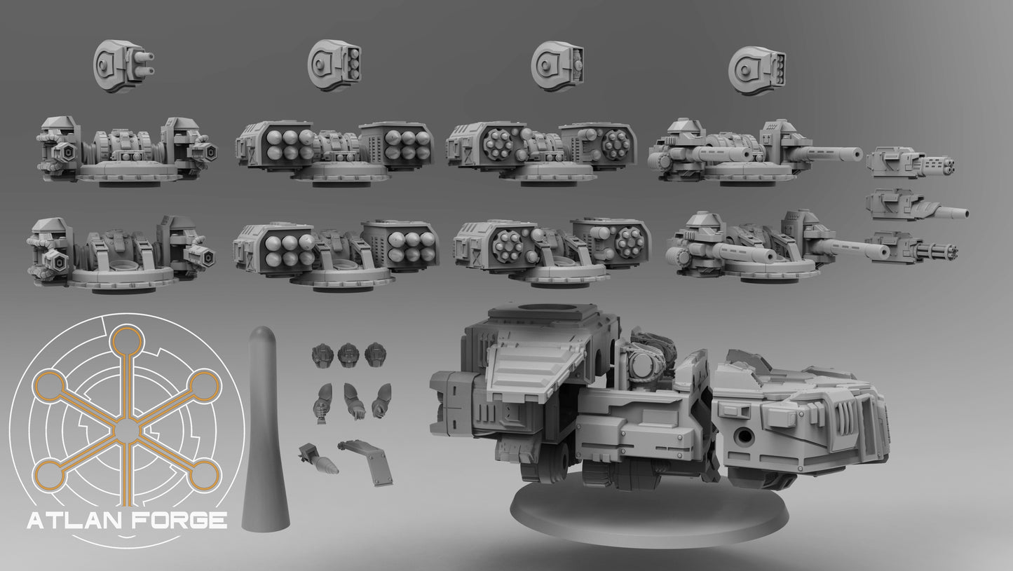Battle Speeder (All Options) by Atlan Forge