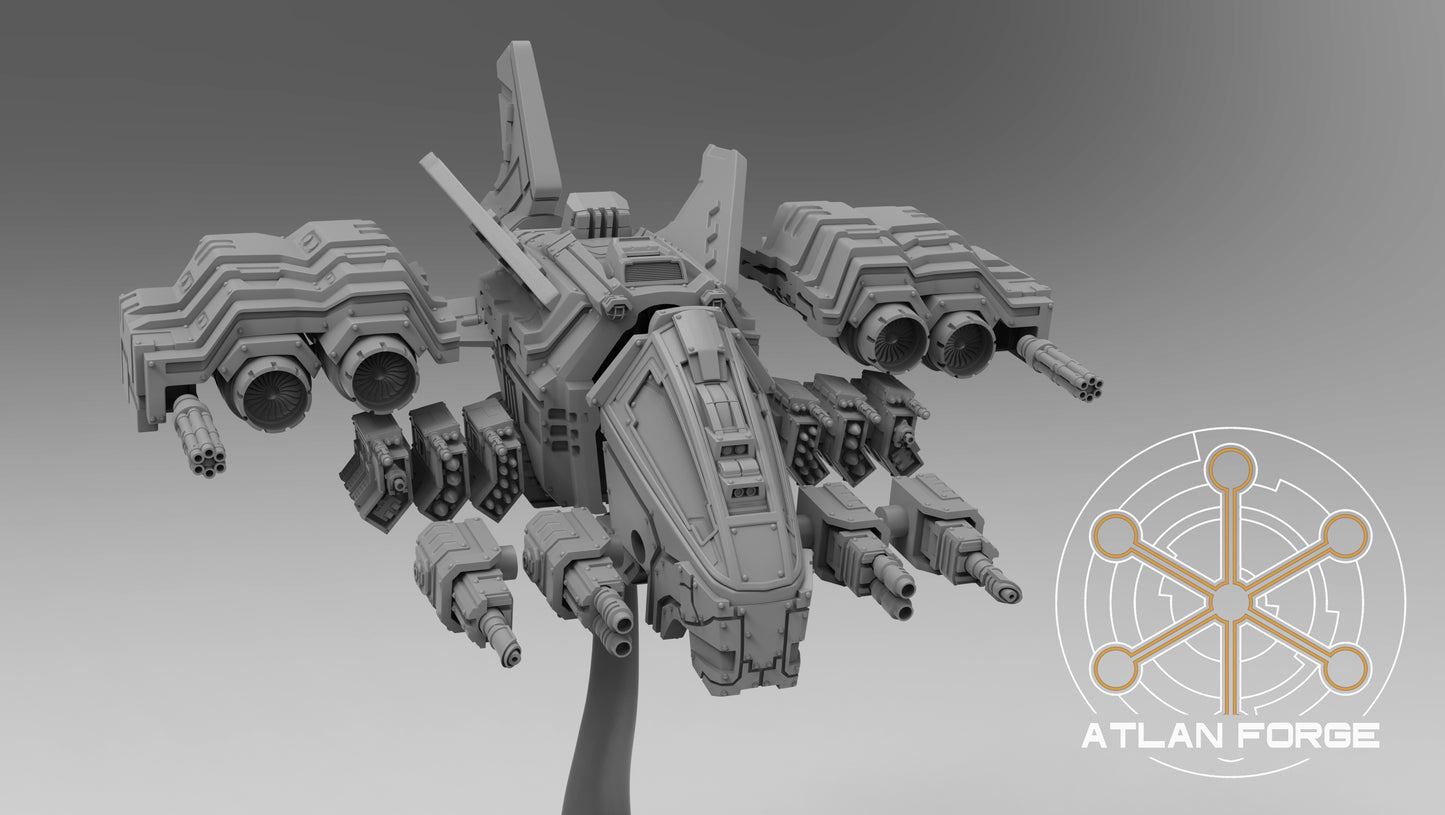 Thunderfury Gunship (All Options) by Atlan Forge