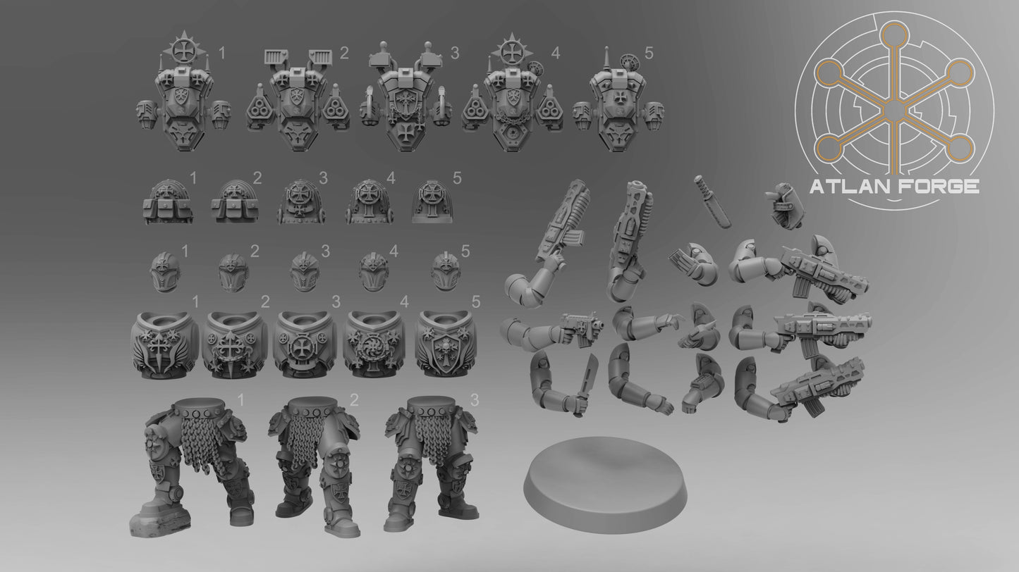 Templar Scouts (5-Unit Set) by Atlan Forge