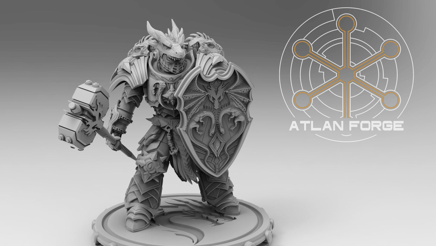 Dragon Knights Veterans (3-Unit Set) by Atlan Forge