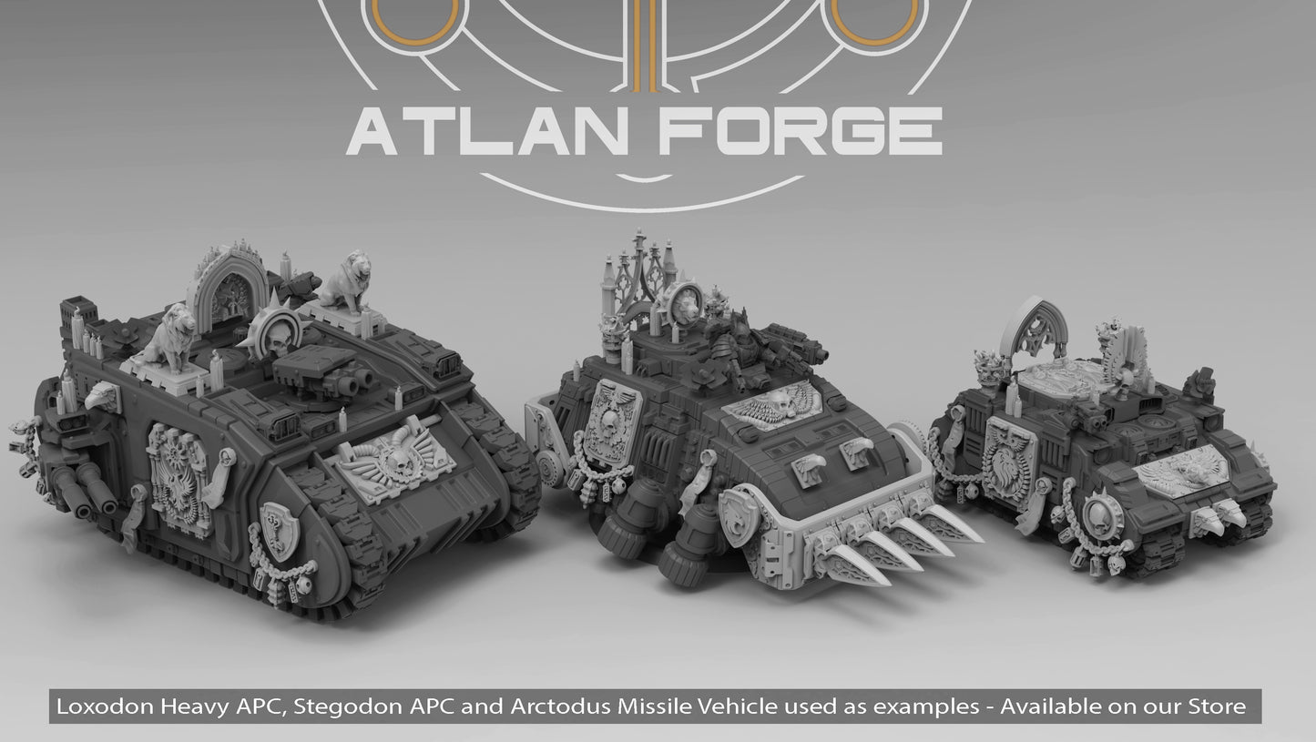 Angelic (Gothic) Vehicle Ornaments by Atlan Forge