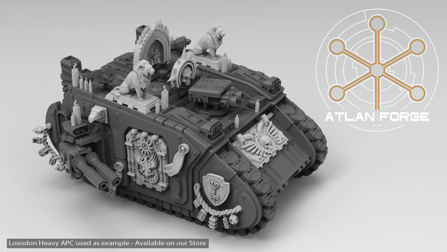 Angelic (Gothic) Vehicle Ornaments by Atlan Forge