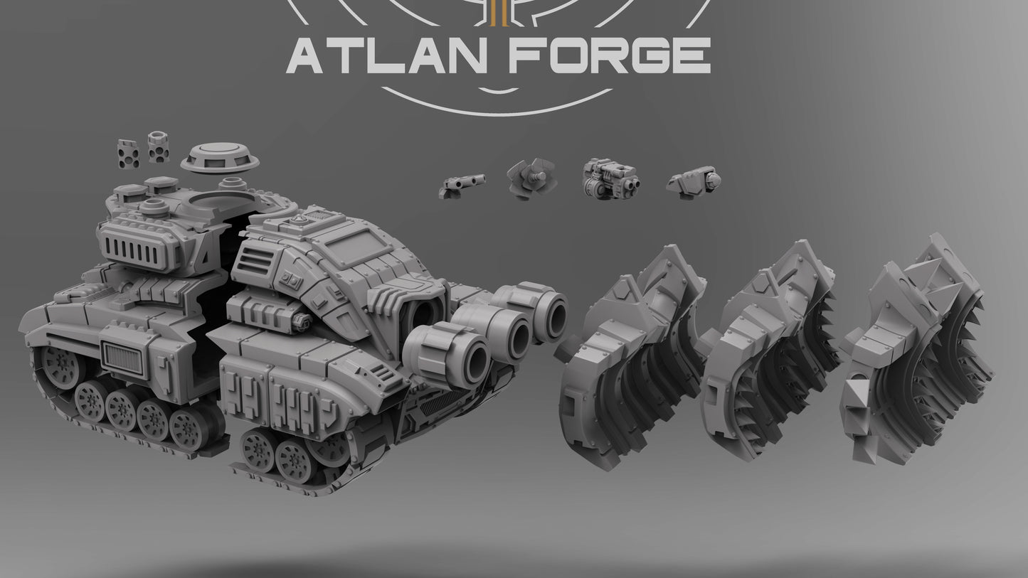 Glyptodon Siege Tank by Atlan Forge