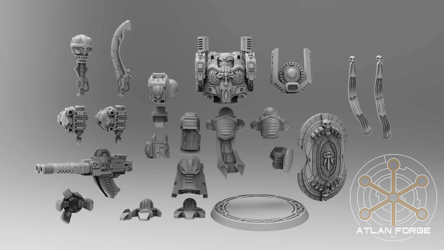 Aegptian Velox Dreadnought by Atlan Forge
