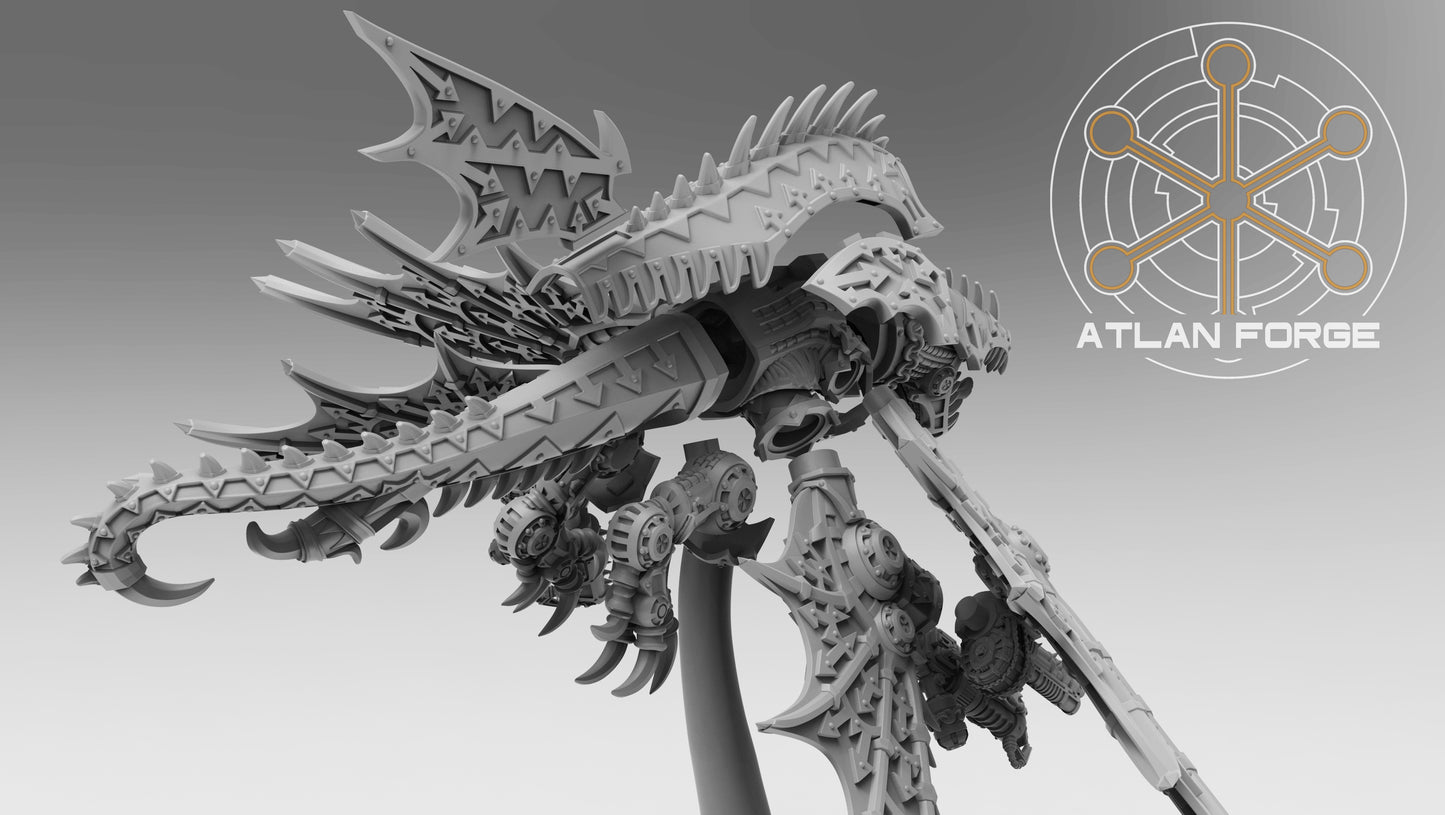 Demonic Cyberdrake by Atlan Forge