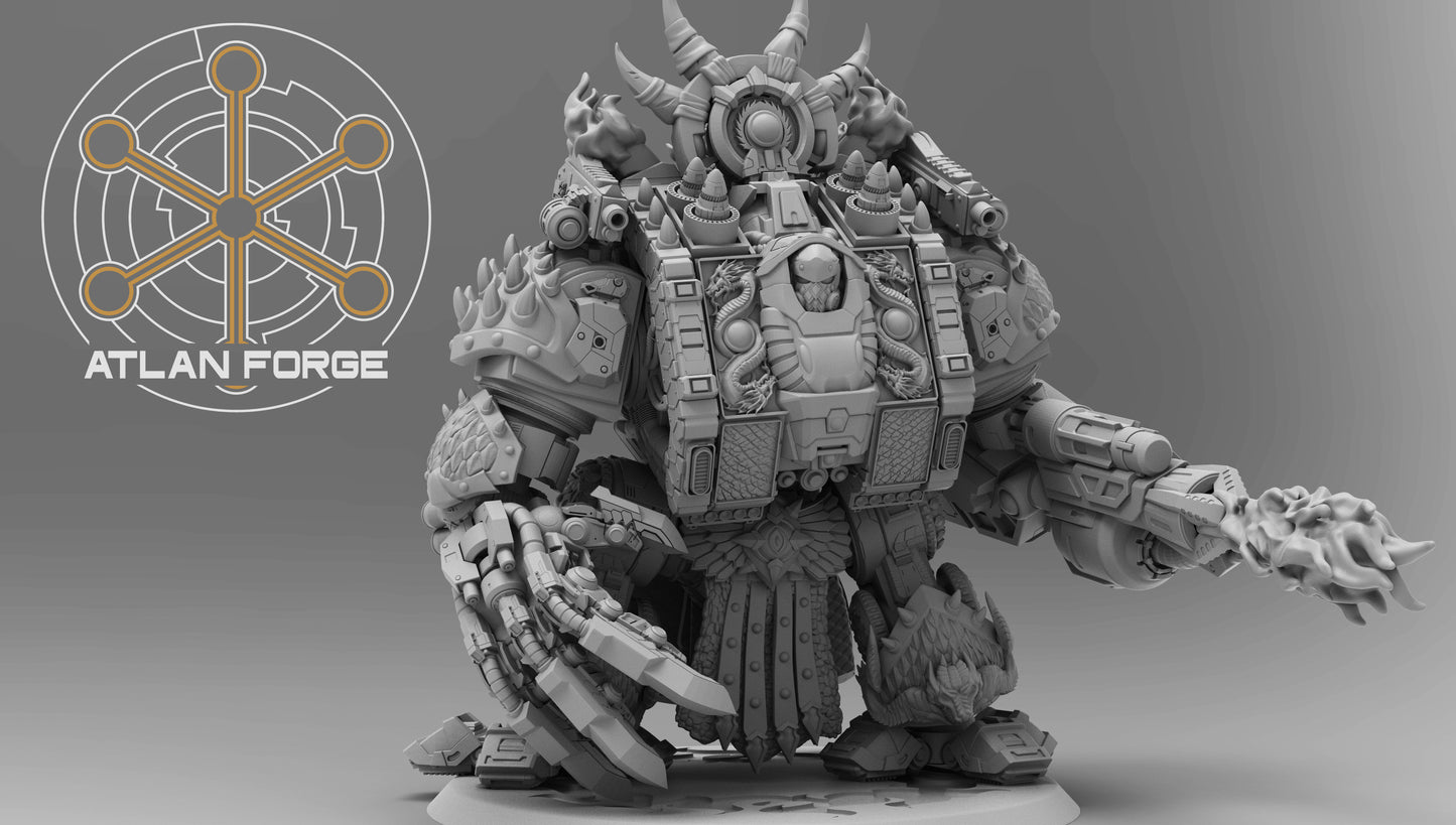 Dragon Dreadnought (3 Scaled Options) by Atlan Forge