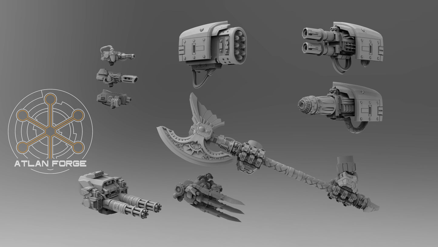Angelic Lion Dreadnought (3 Scaled Options) by Atlan Forge