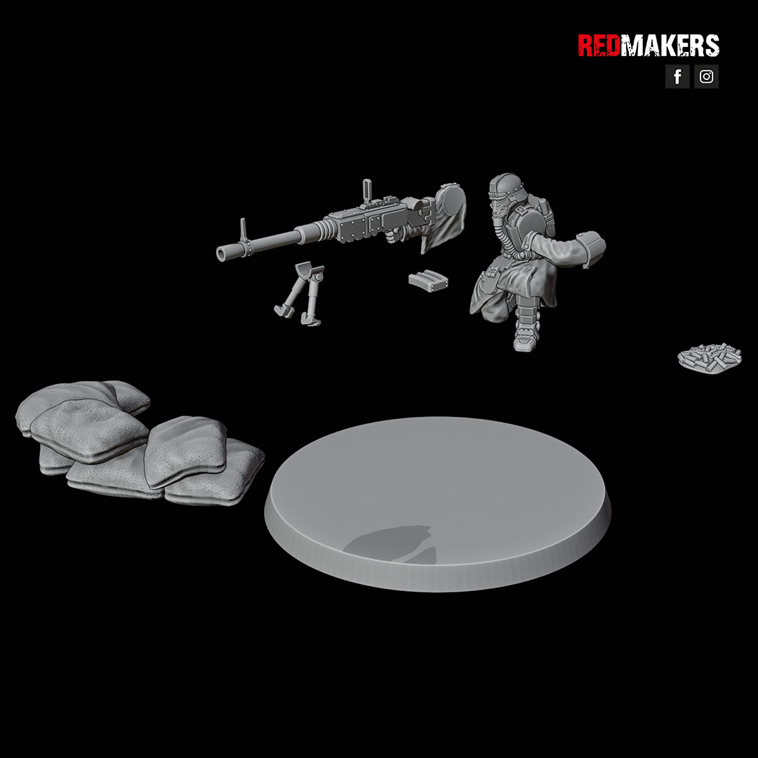 Death Squad- Special Weapons Team (6-Unit Kit or Single Model/Teams) by RedMakers