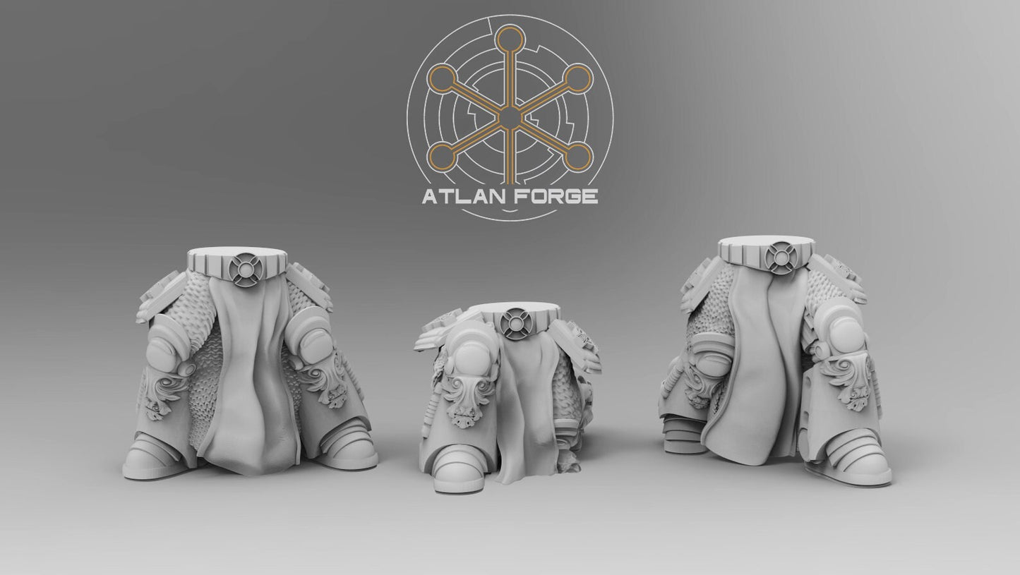 Knights Templar Purgators (3-Unit Set) by Atlan Forge