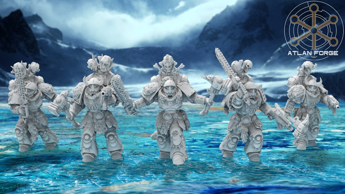 Asgardian Pack Hunters (5-Unit Set) by Atlan Forge