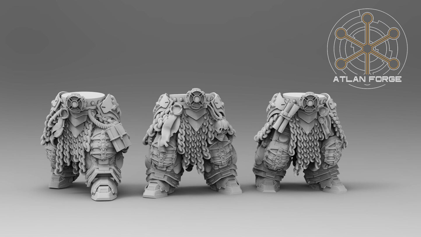 Templar Crusaders (5-Unit Set) by Atlan Forge