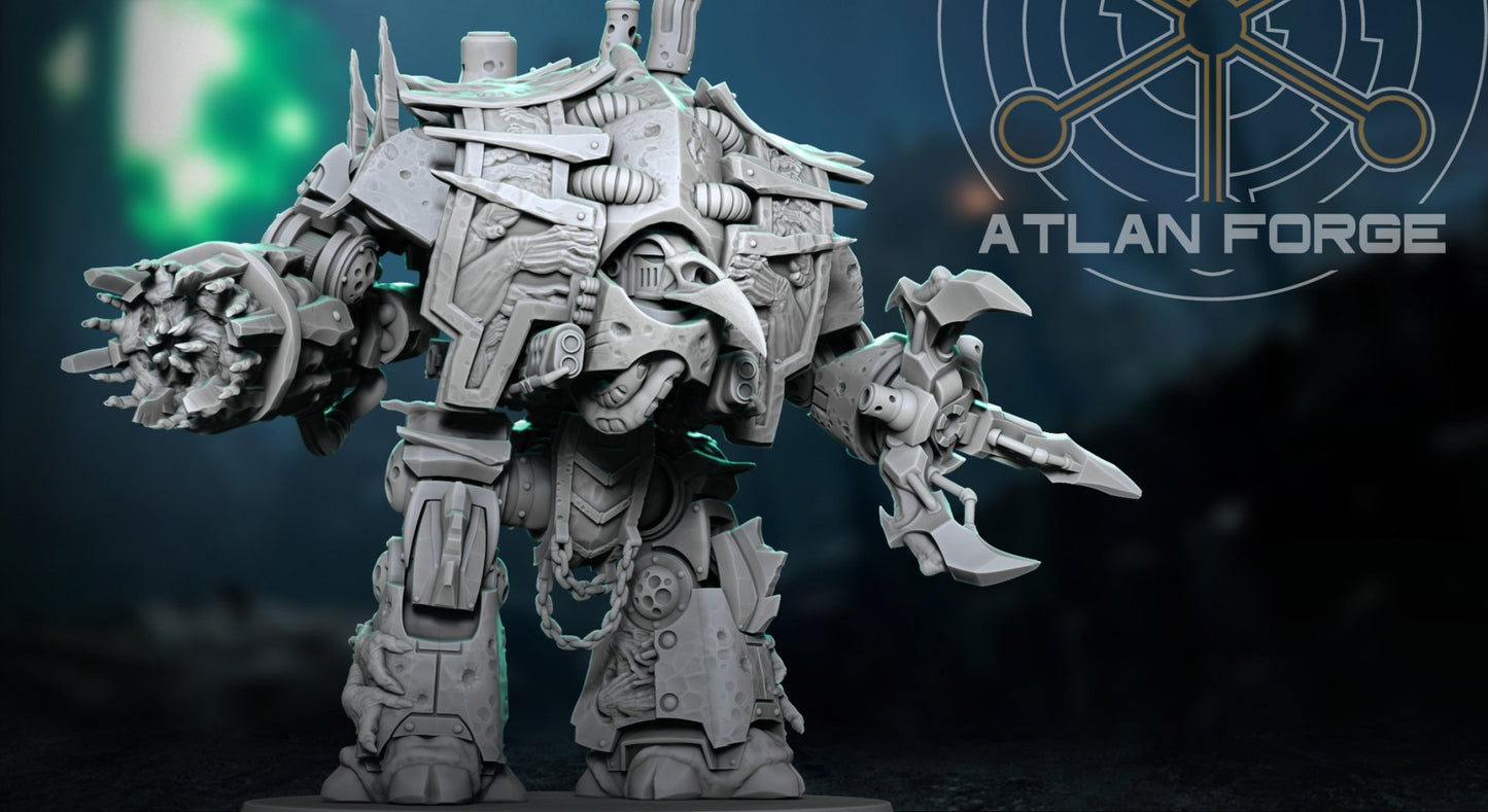 Manus Mortis Harvester Dreadnought (3 Scaled Options) by Atlan Forge