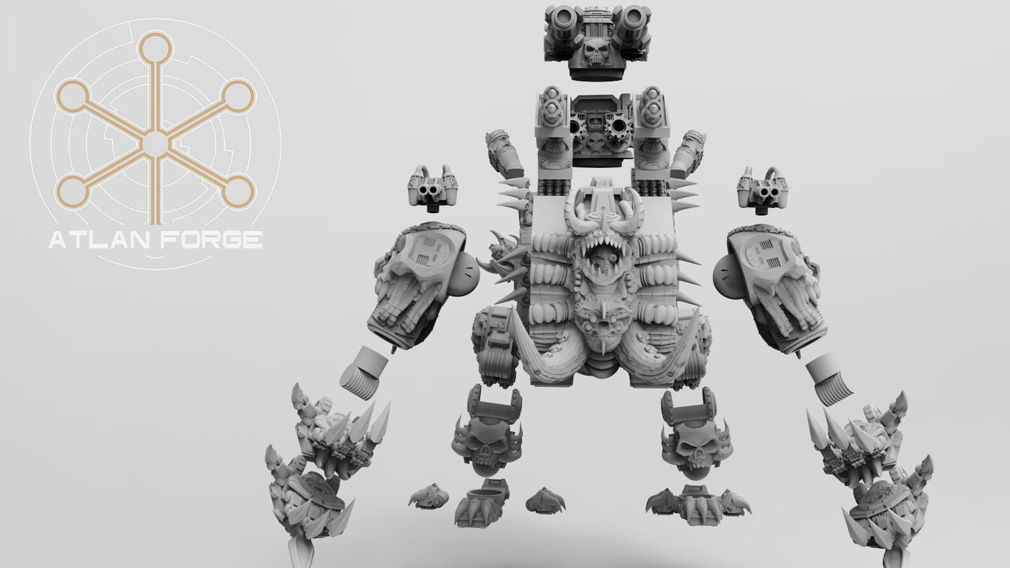 Hades Demon Dreadnought (3 Scaled Options) by Atlan Forge