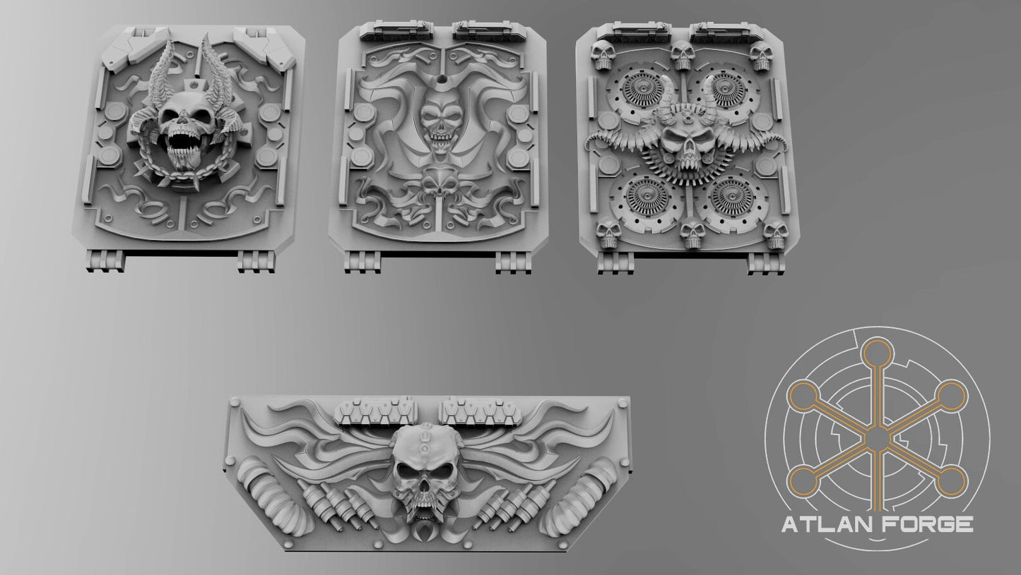 Hades Vehicle Ornaments by Atlan Forge
