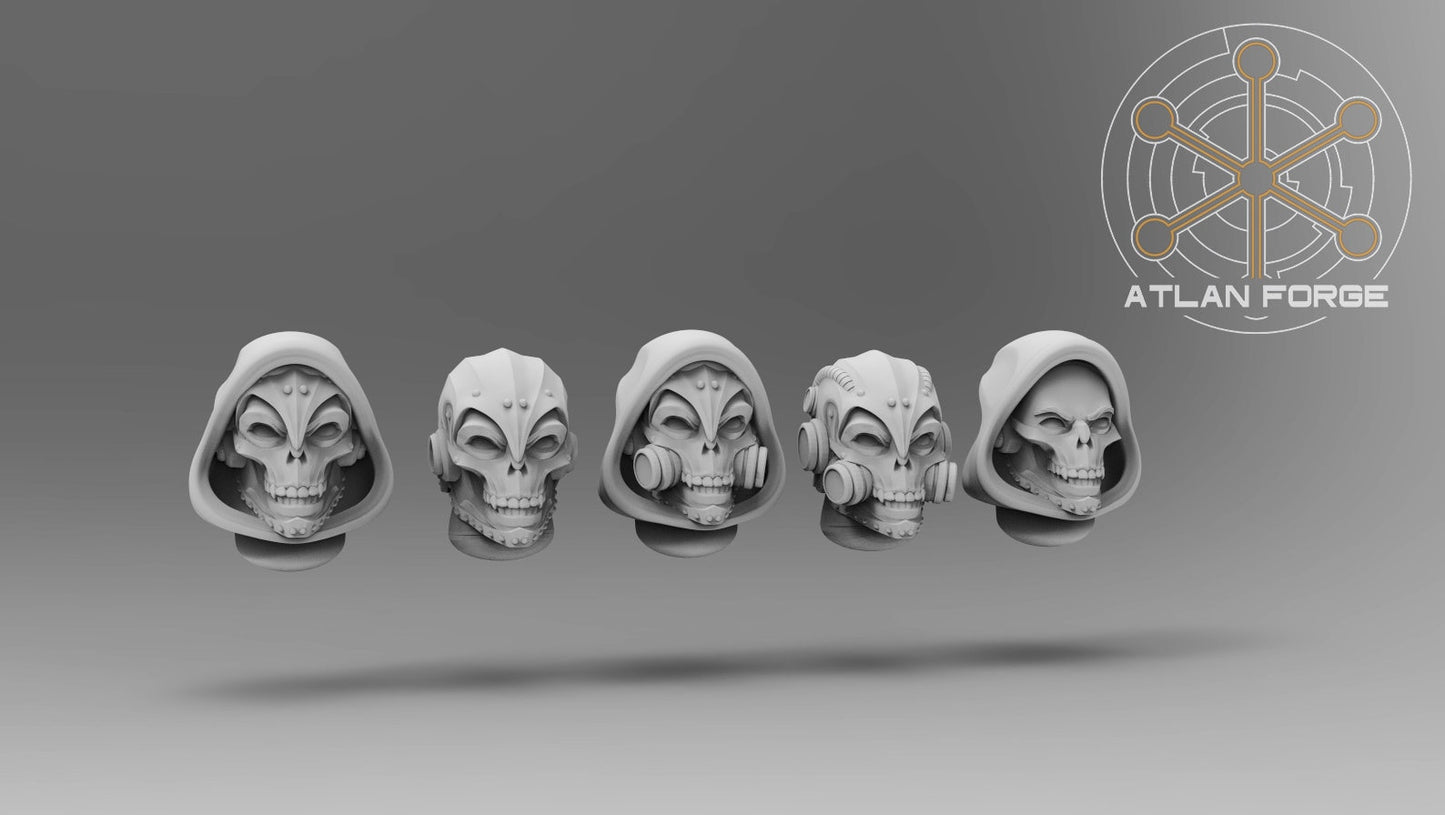 Angelic Heads by Atlan Forge