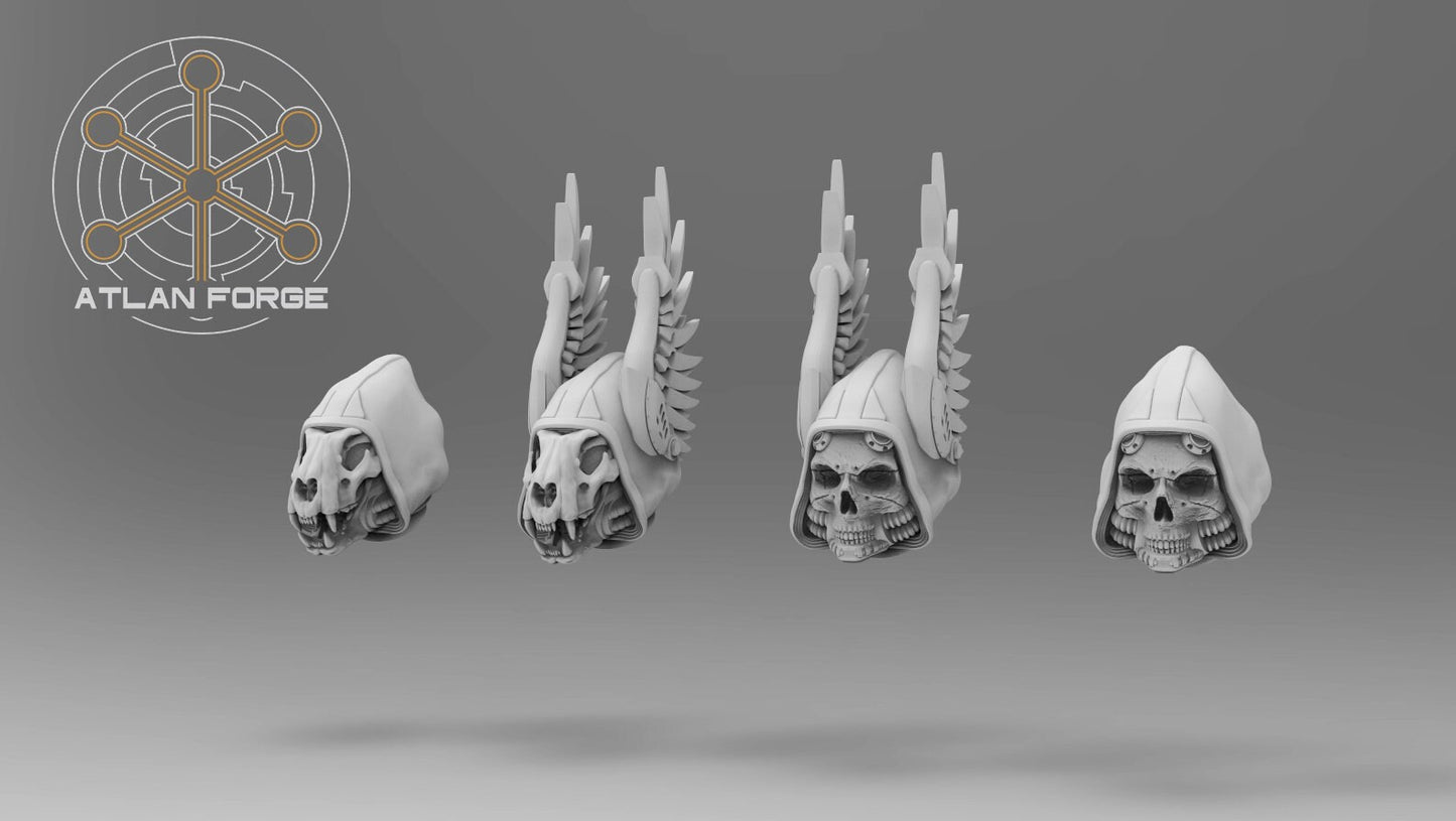 Angelic Heads by Atlan Forge