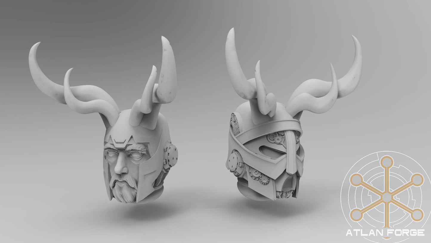 Asgardian Heads by Atlan Forge