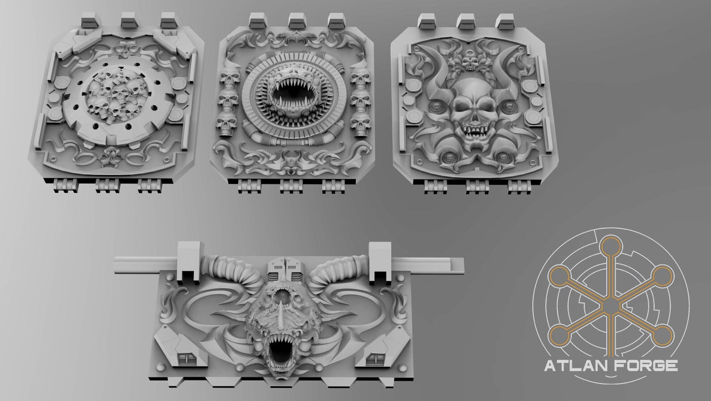Hades Vehicle Ornaments by Atlan Forge