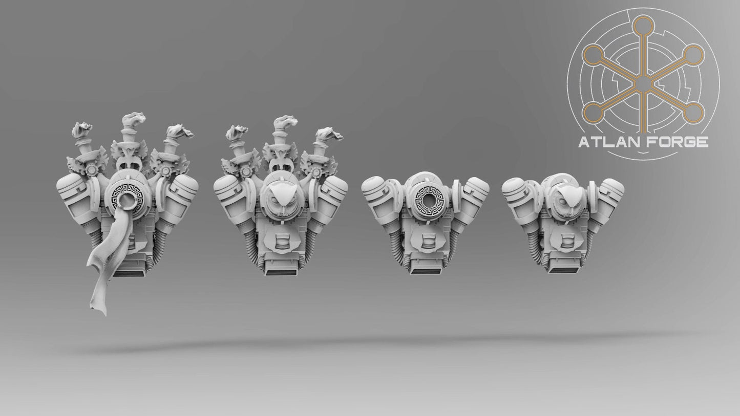 Minoan Athenai (10-Unit Set) by Atlan Forge