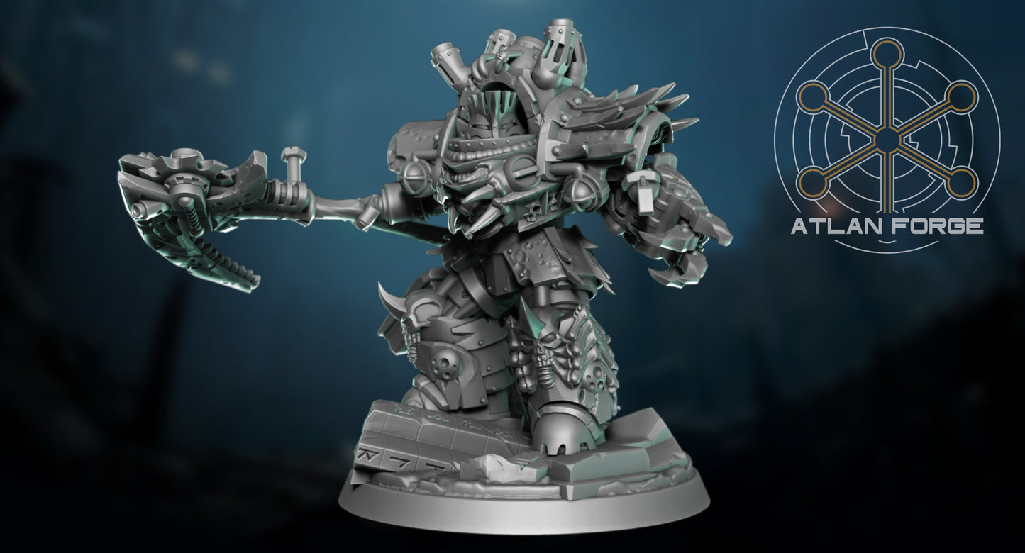 Gorm the Pious, Manus Mortis Gorelord by Atlan Forge