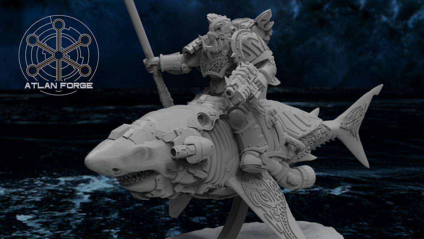 Wai Toa Shark Riders (3-Unit Set) by Atlan Forge