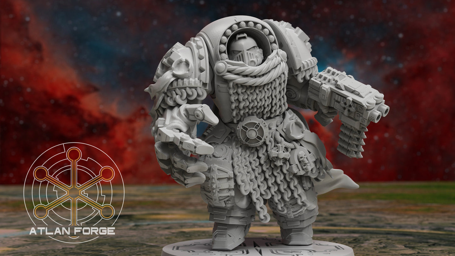 Templar Crusader Captain by Atlan Forge
