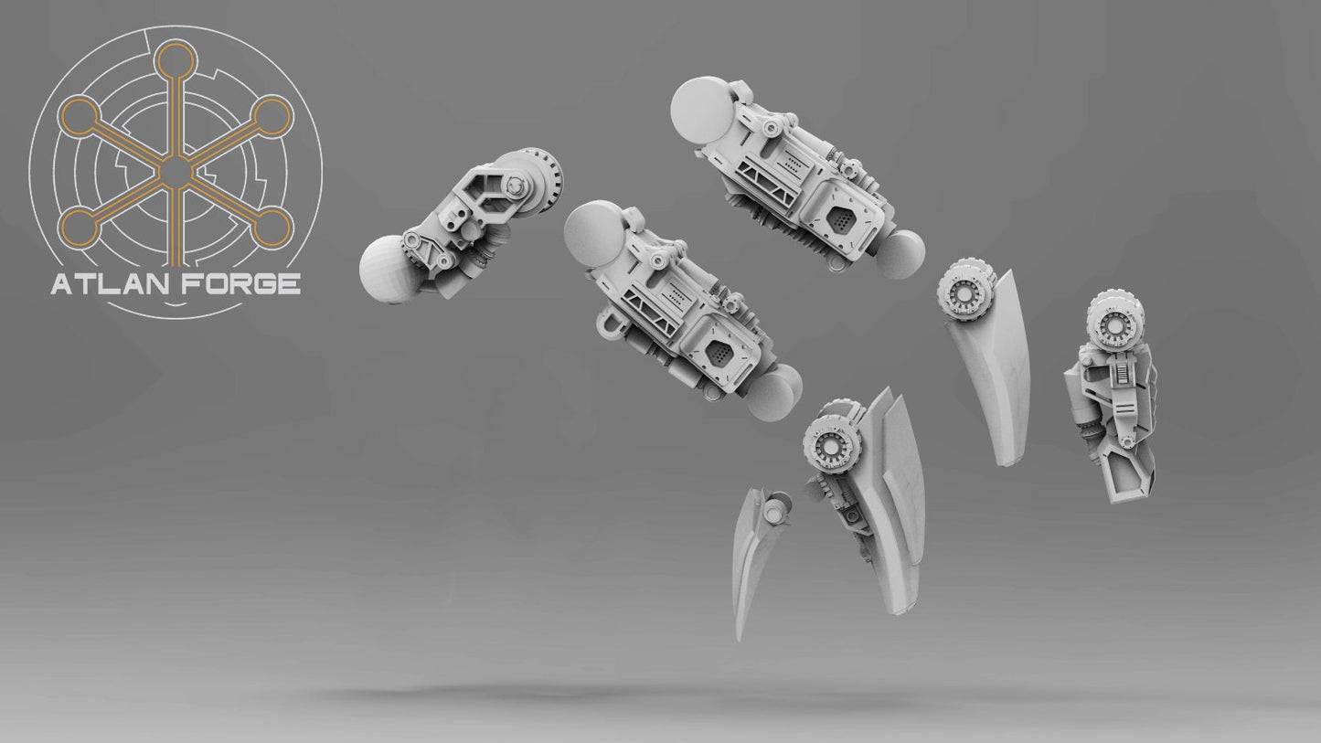 Demonic Arachne Dreadnought (3 Scaled Options) by Atlan Forge